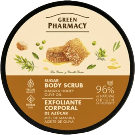 Green Pharmacy Body Scrub Manuka Honey And Olive Oil 200 ml