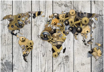 Fotobehang - Mechanical World.
