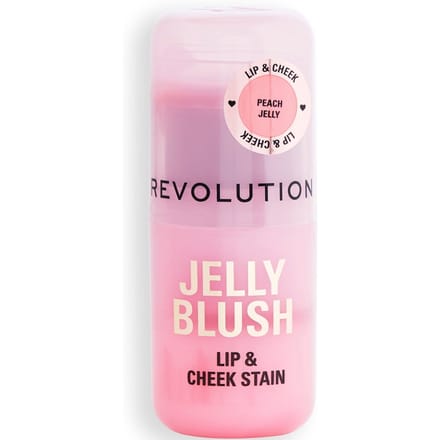 Makeup Revolution Jelly Blush Stick Lip and Cheek Stain 5.5g (Various Shades) - Peach Orange