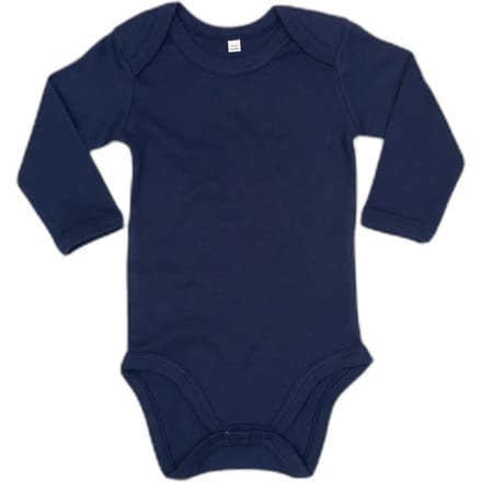 Babybugz | Baby long Sleeve Bodysuit | Nautical Navy | 3 - 6 Maanden