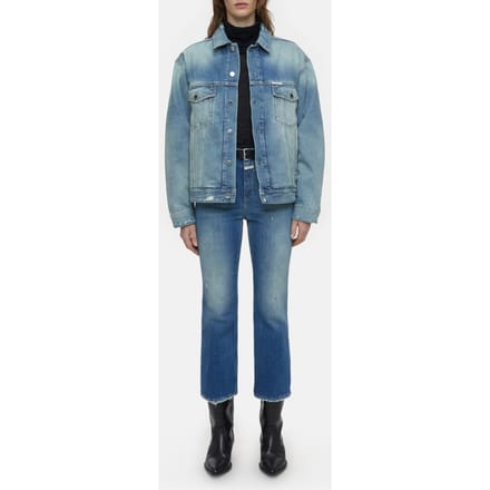 Closed Hi-sun Jeans Mid Blue Größe: W29L34 | Ausgestellte Hosen Outlet | Damen | Blau