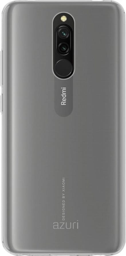 Azuri Slim Backcover Xiaomi Redmi 8 hoesje - Transparant