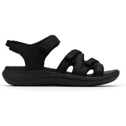Clarks Mira Madi - dames sandaal - Zwart - maat 41 (EU) 7 (UK)