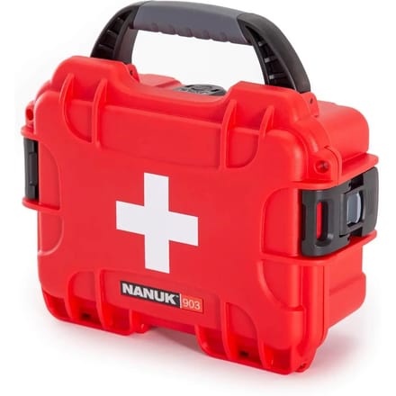 Lege EHBO-doos Nanuk 303 First Aid Logo