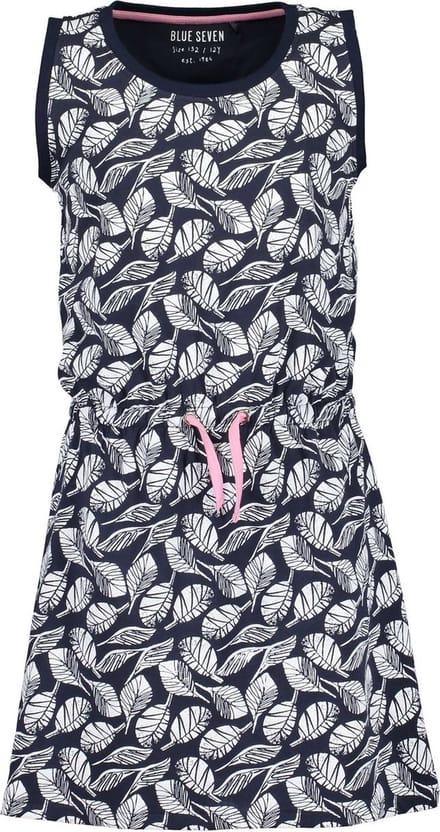 Blue Seven - Jurk - Navy - Maat 164