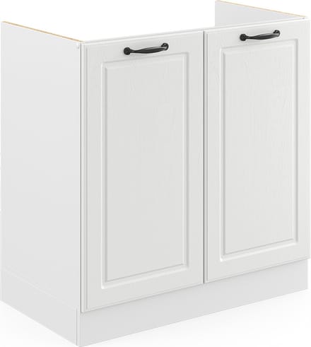 Vicco R-Line Wastafelkast – 80 cm zonder werkblad Wit Landhuis