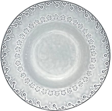 Bordallo Pinheiro soepbord Flora antique white - 4 stuks
