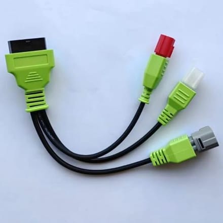 OBD2 Diagnostische Adapter voor Motoren - 4Pin+6Pin Kabel