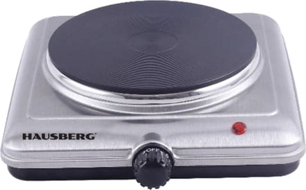 Hausberg Enkele Kookplaat HB-544, 1 brander, 1500W