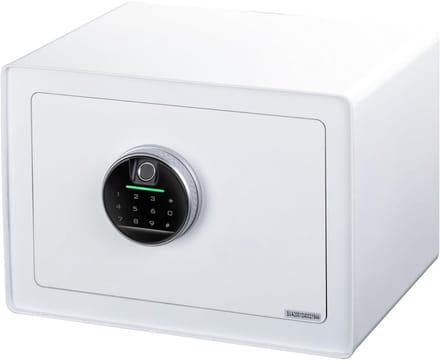 CLVP® Kluis met Vingerafdruk - Brandwerend - Safe met Noodsleutel - Wit