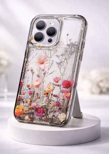 Telefoonhoesje Iphone 17 - gebloemd - bloem