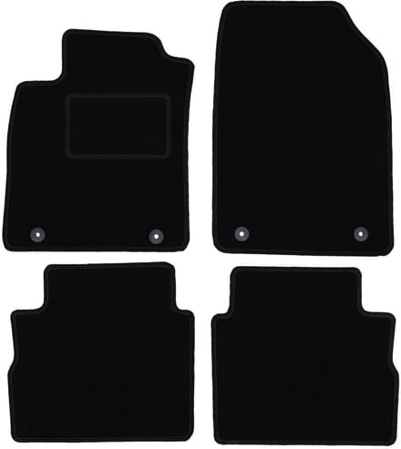 Zwarte veloursmatten voor: Opel Signum Kombi (2003-2008)