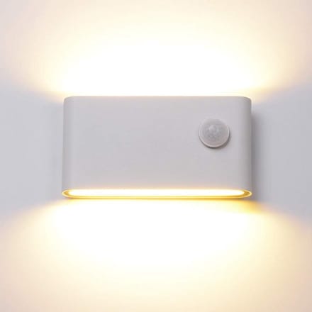 LED Wandlamp Binnen met Bewegingsmelder 12W Warm Wit 800 Lumen