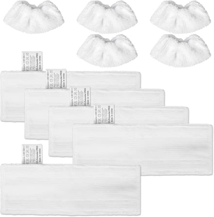Microvezeldoeken Set - Stoomreiniger Accessoires - Grondig Schoonmaken - Universele Compatibiliteit - 10 Stuks