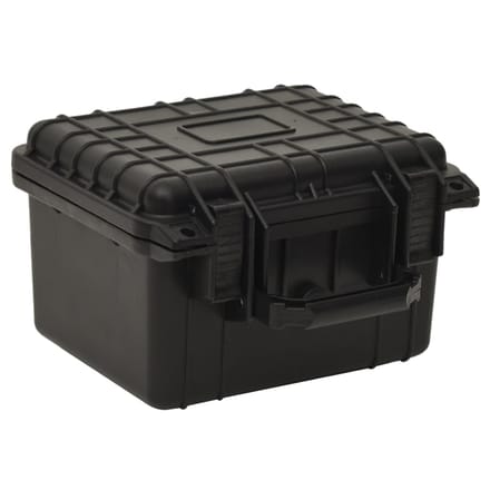 vidaXL - Flightcase - draagbaar - 27x25x18 - cm - PP - zwart
