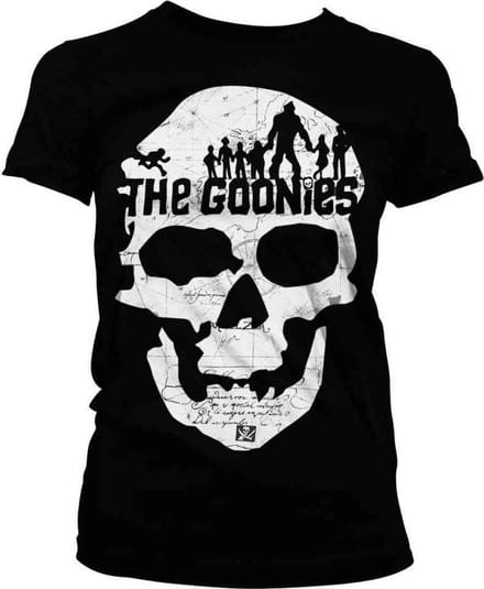 The Goonies Dames Tshirt -M- Skull Zwart