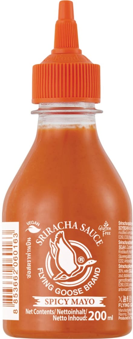 Flying Goose Sriracha chili-mayo saus pikant 12 x 200 ml