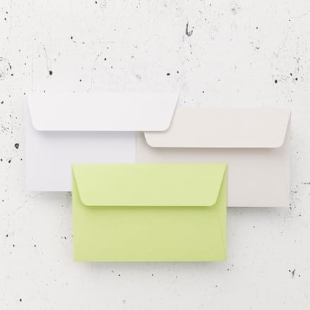 Stuifmeel van Clairefontaine enveloppe 90x140 mm, wit