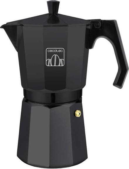 Cecotec Cafetera italiana Cafetera Italiana Cumbia Mokclassic 900 Black