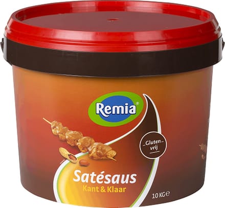 Remia Satésaus kant-en-klaar, emmer 10 kg