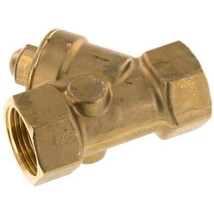 Rp 1'' Messing Y Terugslagklep 10 bar (145 psi) NBR