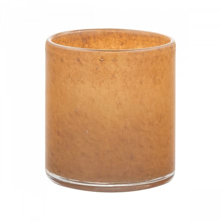 Saga Windlicht Tan Large | Bruin | Glas