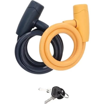 Spiraalslot met sleutel Ma Bicyclette (x2)