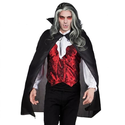Boland Vampier set - cape en tanden - dracula - halloween/horror - verkleden