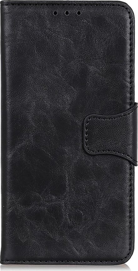 Shop4 - Realme 8 Pro Hoesje - Wallet Case met Pasjeshouder Cabello Zwart