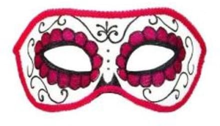 oogmasker dias de los muertos