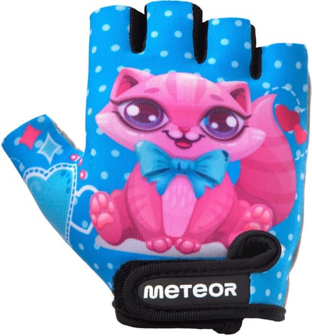 Meteor Kids M Kitty - Fietshandschoenen - Kindermaten, Roze