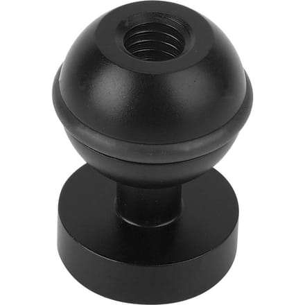 Support de lampe de plongée pour caméra d'action, base de rotule, support de griffe porte-accessoire, trou de vis 1/4(noir)