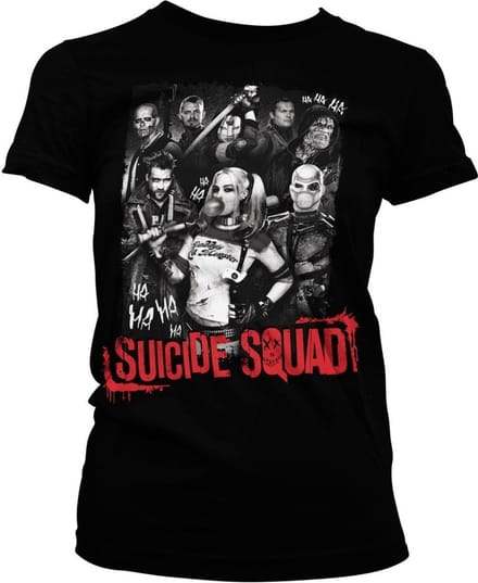 SUICIDE SQUAD - T-Shirt Suicide Theme - GIRLY (L)