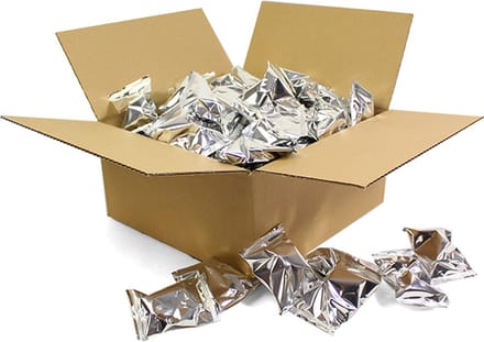 Fortune Cookies - Gelukskoekjes - Uitdeeldoos - 50 stuks - Zilver