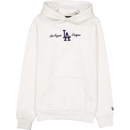 New Era MLB Script Los Angeles Dodgers Oversized Hoody Grijs