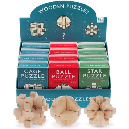 Mini houten puzzel Rex London