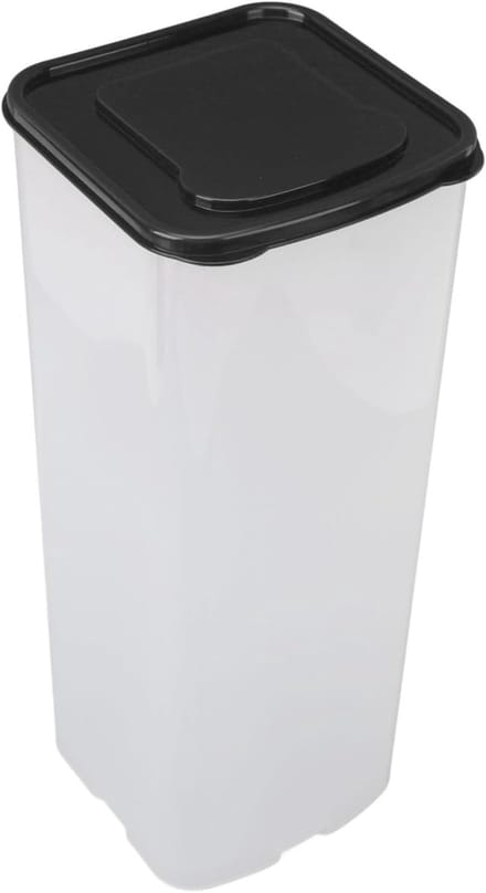 Broodcontainer Doos - Brood Bewaarbak - Brood Vers Houden - Grote Capaciteit - 36x14x14 cm - Zwart