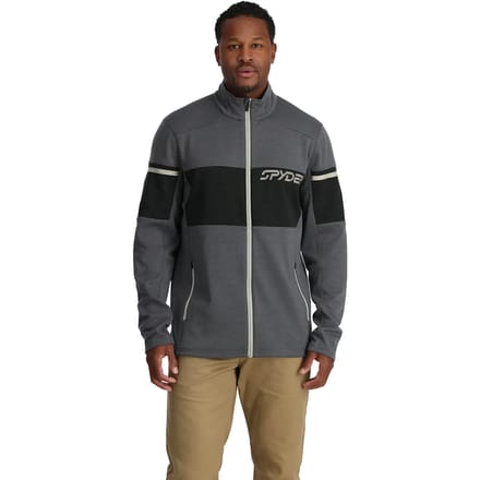 Spyder Speed Fleece Met Volledige Rits Grijs M Man