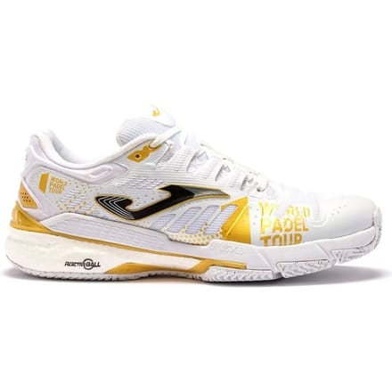 MEN'S WHITE AND GOLD JOMA T.WPT 2232 TWPTS2232P SHOES