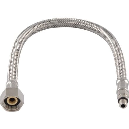 BPE RVS flexibele slang 35cm 3/8" bn.dr. x M8 bt.dr.
