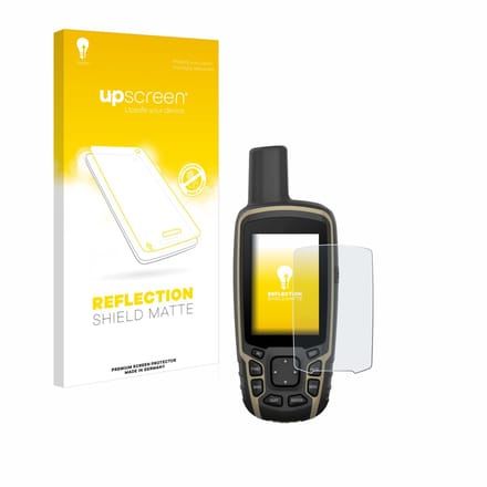upscreen - Screenprotector voor Garmin GPSMAP 65 - Folie Beschermfolie anti glare matte