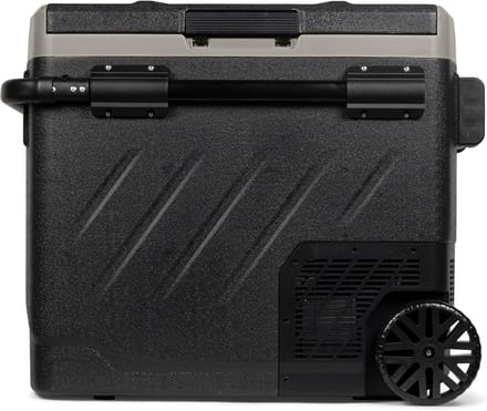 Compressor Koelbox - Dubbele Zone Koeler - Mobiele Koeling - Met Wielen - 58 Liter - Zwart