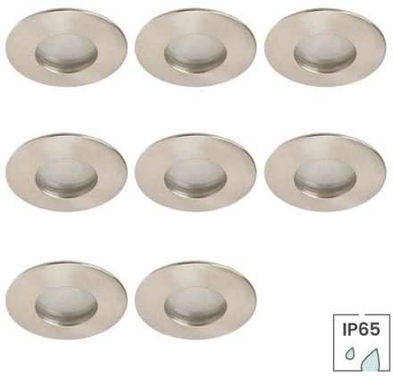 Lybardo - Inbouwspots badkamer - 8 pack- IP65 Waterdicht- Spotjes Inbouw