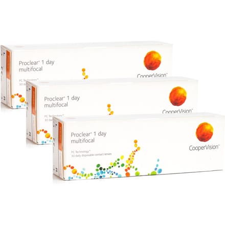 PROCLEAR 1- DAY DAGLENS MULTIFOCAAL 8.7 -03.50 (30)