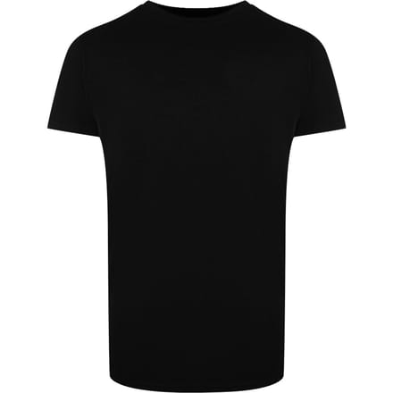 Korte Mouwen T-shirt in Zwart