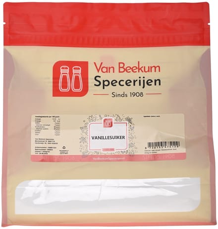 Van Beekum Specerijen - Vanillesuiker - 1 KG (hersluitbare stazak)