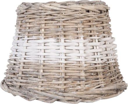 Clayre & Eef Lampenkap Ø 20x15 cm Beige Rotan