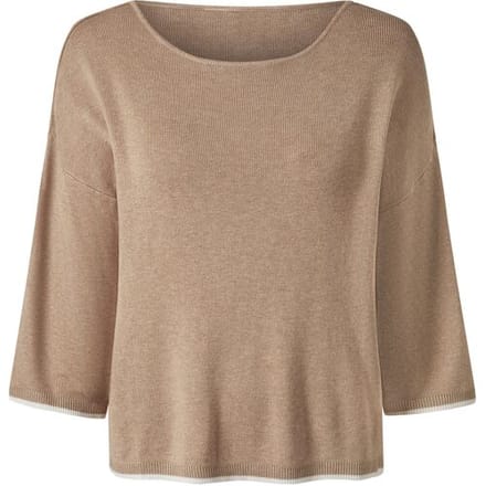ESMARA Gebreide dames trui (Beige, S (36/38))