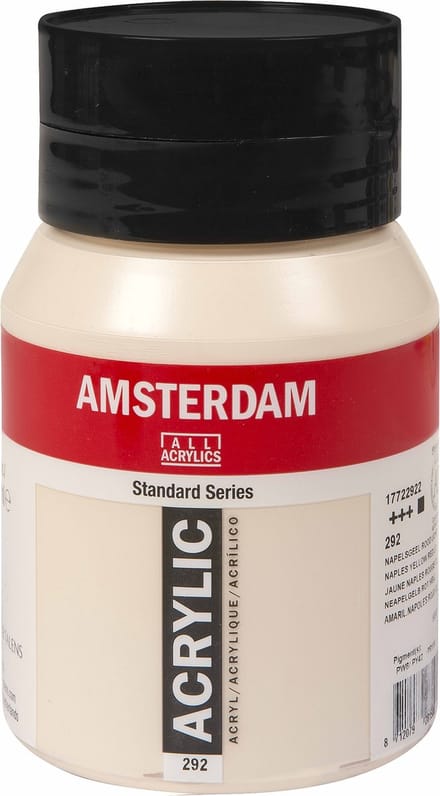 Amsterdam Standard Series Acrylverf - 500 ml 292 Napelsgeel Rood Licht