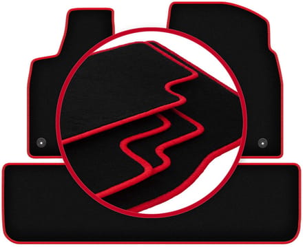 CARLUX-RED automatten voor: Lexus RX IV 0 (2015-2022)